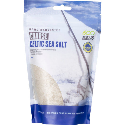 Every Bit Organic Celtic Sea Salt Coarse 250g - Every Bit Organic