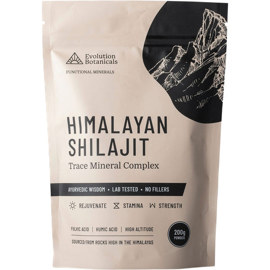 Evolution Botanicals Himalayan Shilajit Trace Mineral Complex 200g - Evolution Botanicals