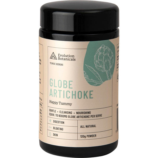 Evolution Botanicals Globe Artichoke Happy Tummy 120g - Evolution Botanicals