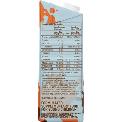 Famous Kids Protein Shake Chocolate 12x250ml - Famous