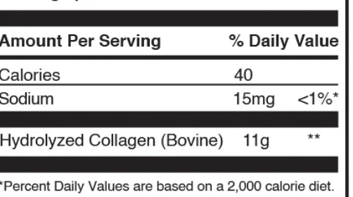 X Supplements Collagen Peptides Powder