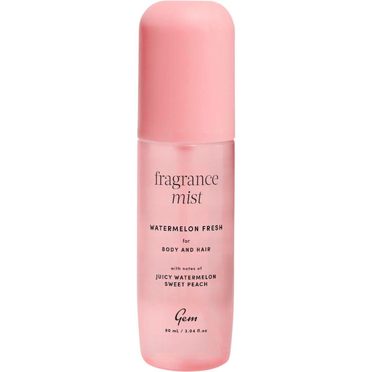Gem Fragrance Mist For Body & Hair Watermelon Fresh 90ml - Gem