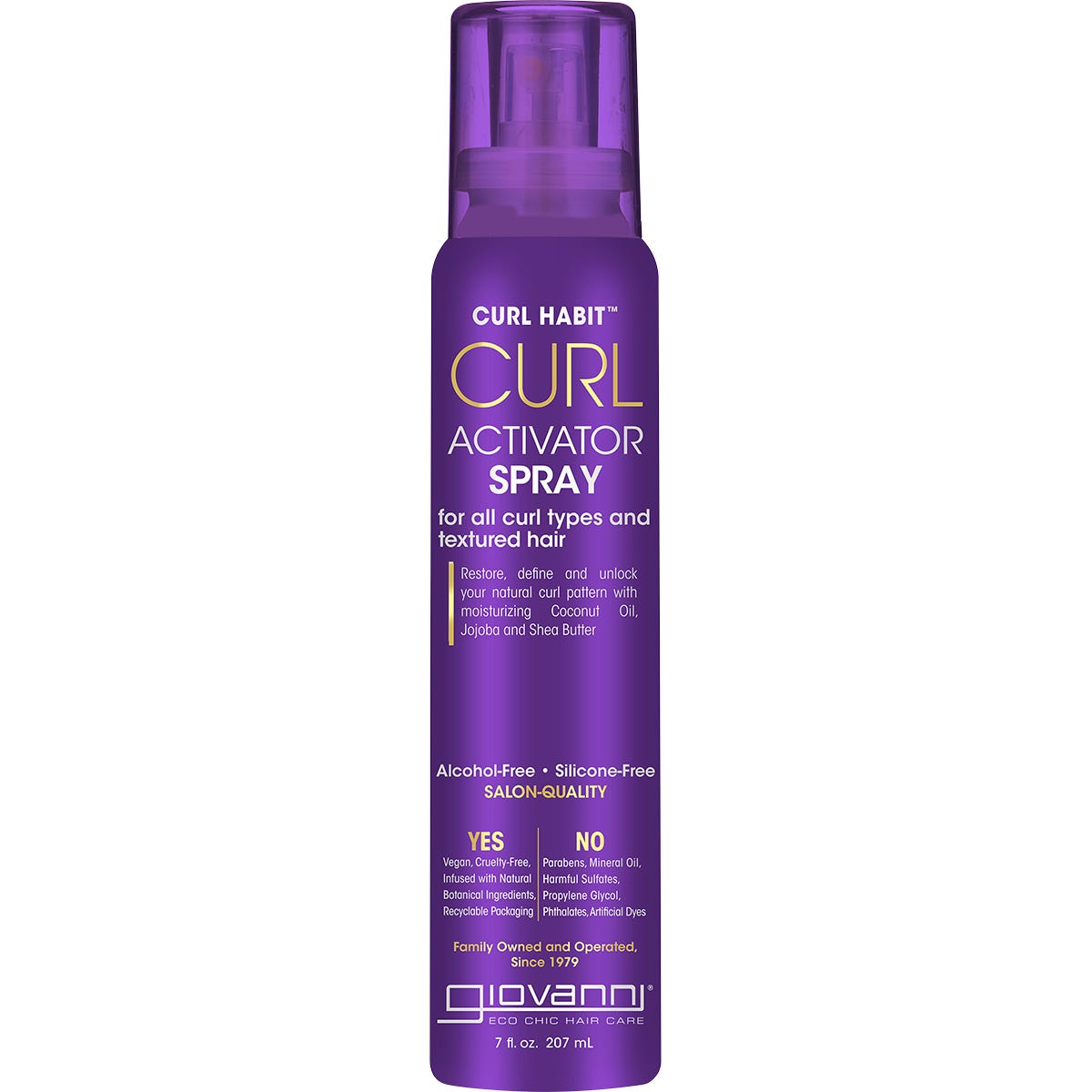 Giovanni Curl Habit Curl Activator Spray 207ml - Giovanni