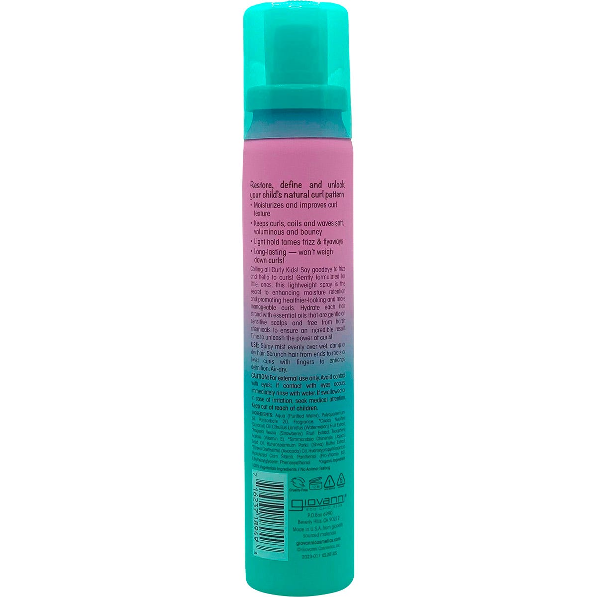 Giovanni Eco Chic Kids Curl Activator Spray 147ml - Giovanni