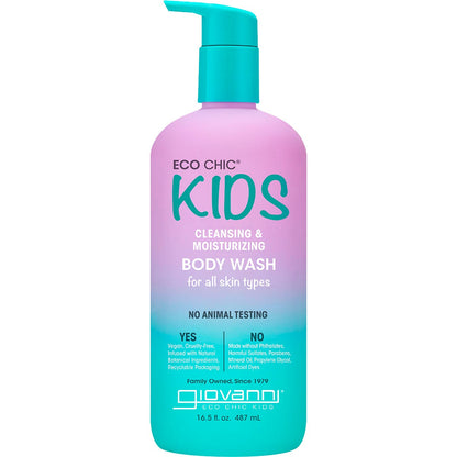 Giovanni Eco Chic Kids Cleansing & Moisturizing Body Wash 487ml - Giovanni