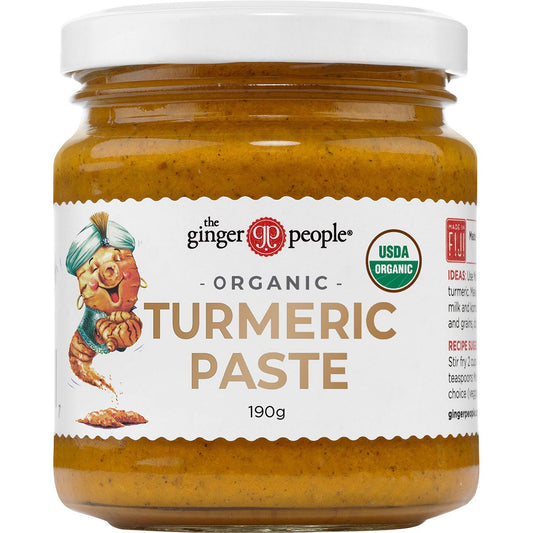 The Ginger People Turmeric Paste Organic 6x190g - The Ginger People