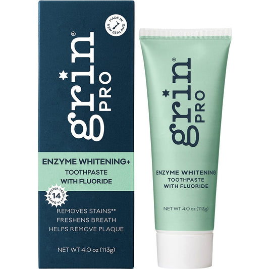 Grin Pro Toothpaste Enzyme Whitening with Fluoride 113g - Grin