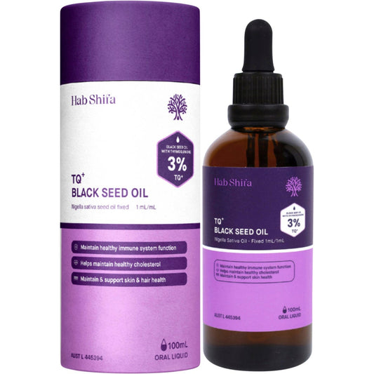 Hab Shifa Black Seed Oil 3% TQ+ 100ml - Hab Shifa