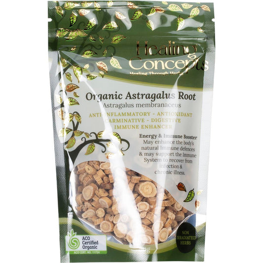 Healing Concepts Organic Astragalus Root 50g - Healing Concepts