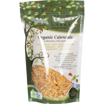 Healing Concepts Organic Calendula 30g - Healing Concepts