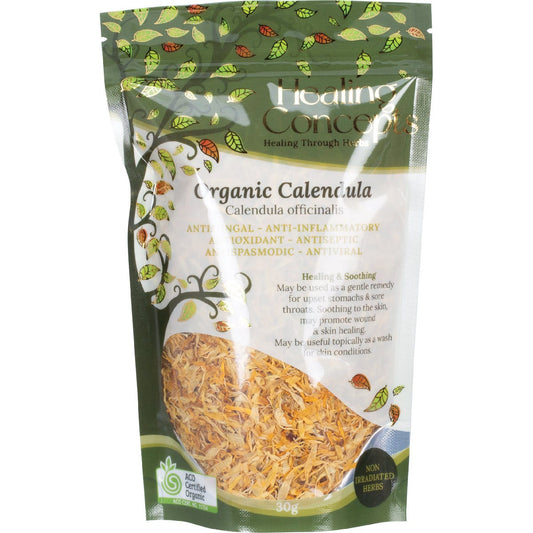 Healing Concepts Organic Calendula 30g - Healing Concepts