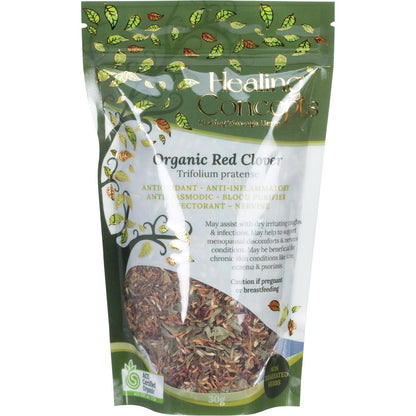 Healing Concepts Organic Red Clover 30g - Healing Concepts
