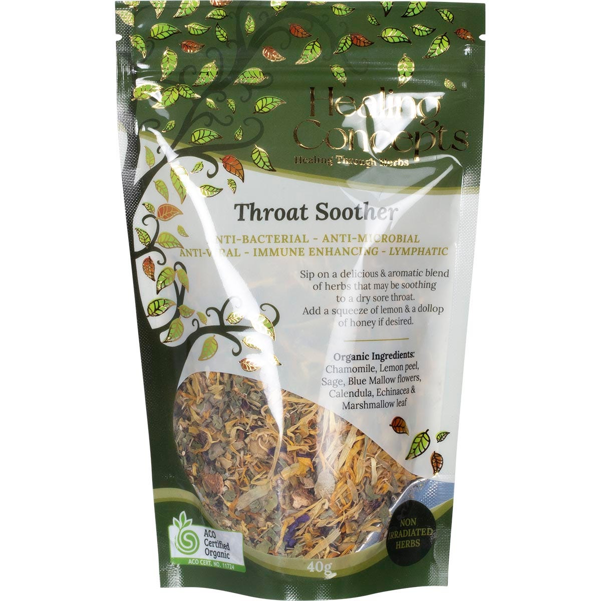 Healing Concepts Throat Soother 40g - Healing Concepts