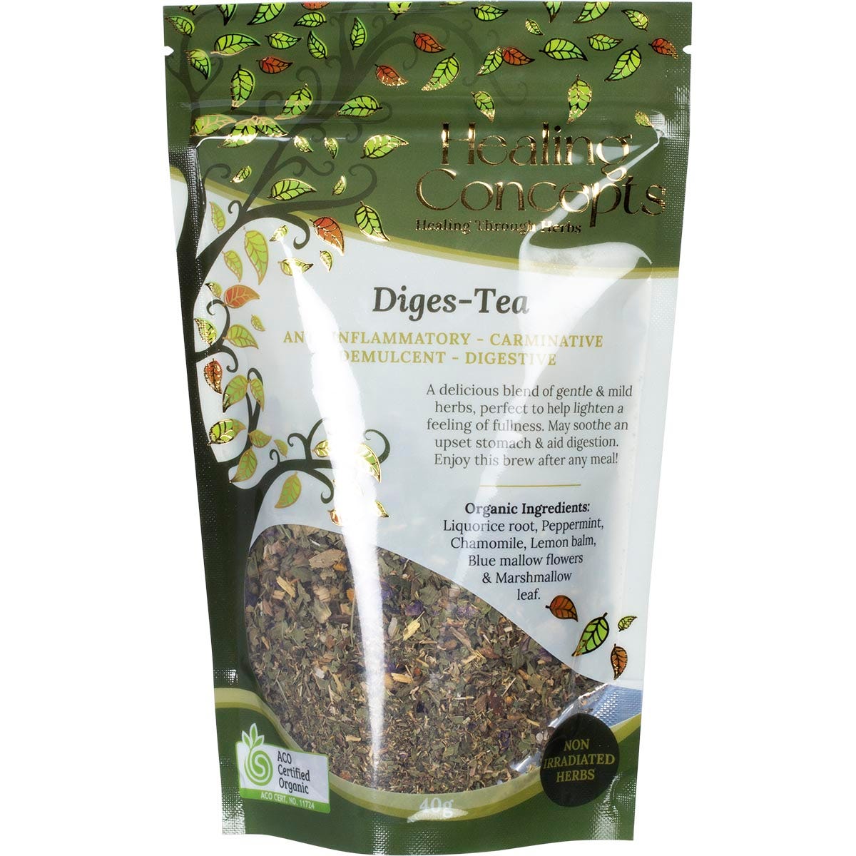 Healing Concepts Diges-Tea 40g - Healing Concepts