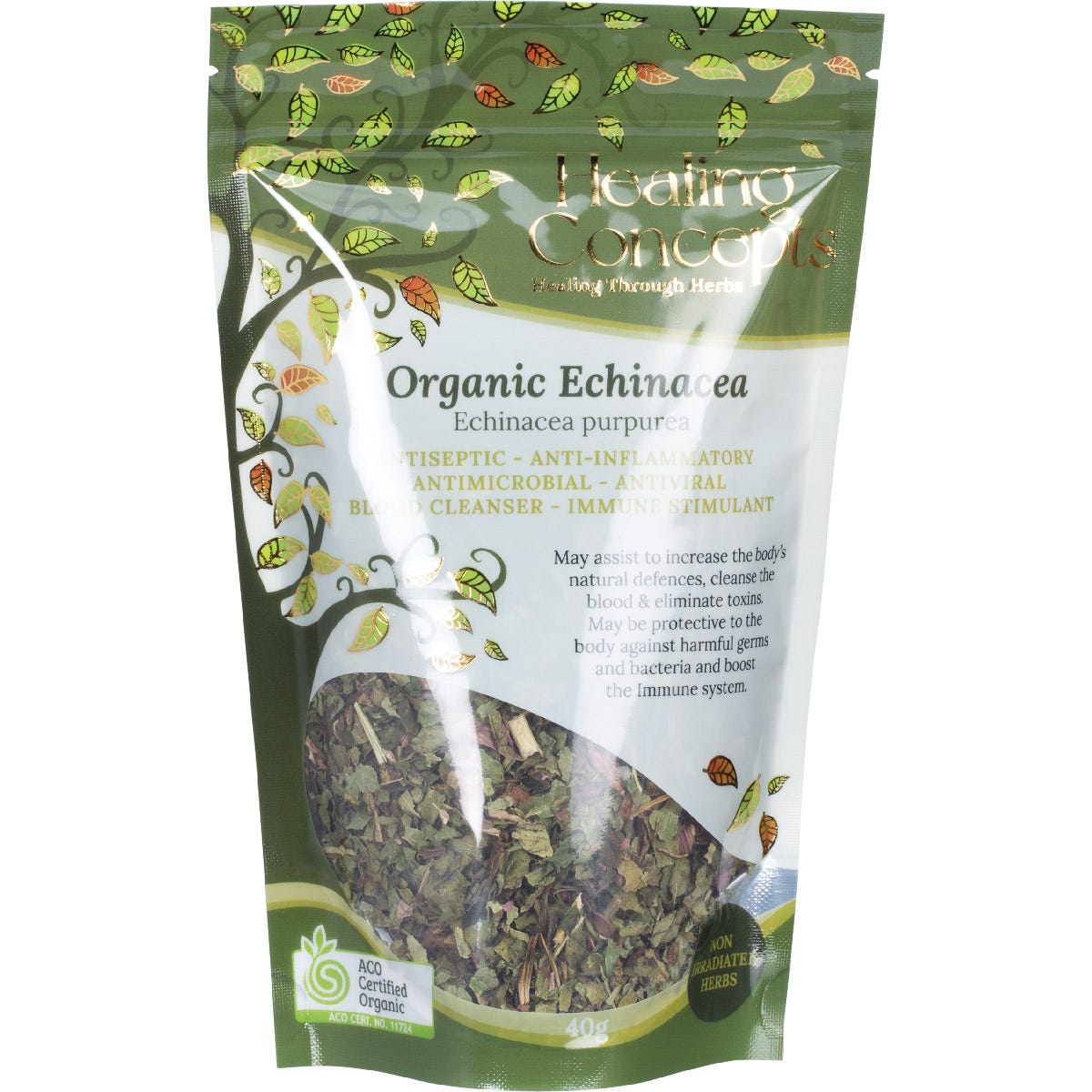 Healing Concepts Organic Echinacea 40g - Healing Concepts