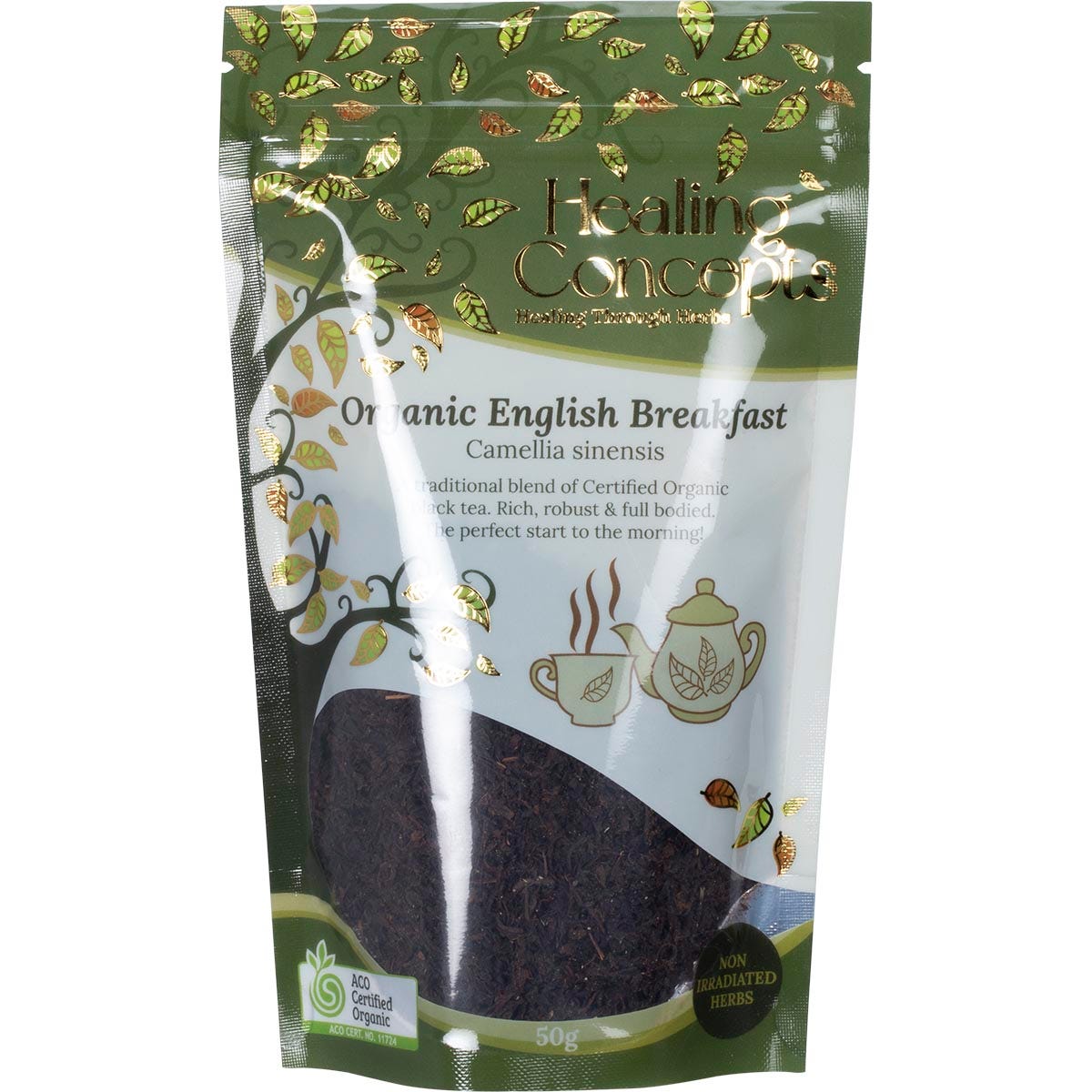 Healing Concepts Organic English Breakfast 50g - Healing Concepts