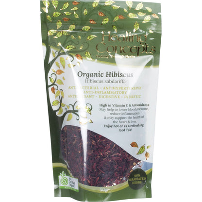 Healing Concepts Organic Hibiscus 50g - Healing Concepts