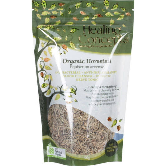 Healing Concepts Organic Horsetail 40g - Healing Concepts