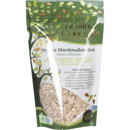 Healing Concepts Organic Marshmallow Root 50g - Healing Concepts
