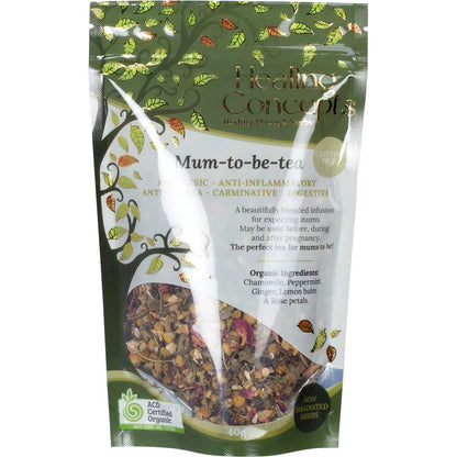 Healing Concepts Organic Mum-To-Be-Tea 40g - Healing Concepts