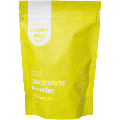Happy Way Electrolyte Powder Lemon Lime 300g - Happy Way