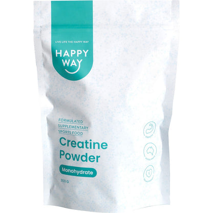 Happy Way Creatine Powder Monohydrate 300g - Happy Way