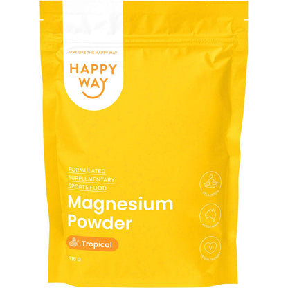 Happy Way Magnesium Powder Tropical 315g - Happy Way