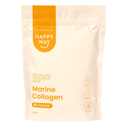Happy Way Marine Collagen Powder Tropical 250g - Happy Way