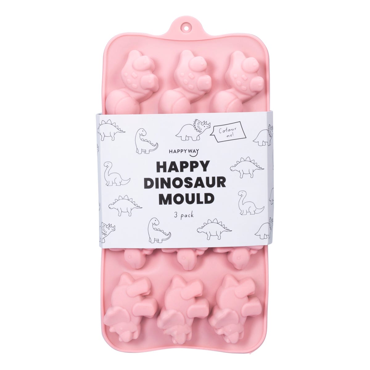 Happy Way Happy Dinosaur Mould 3pk - Happy Way