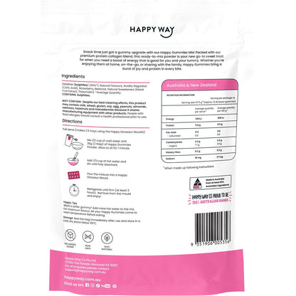 Happy Way Happy Gummies Strawberry 210g - Happy Way