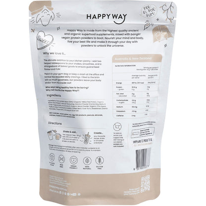 Happy Way Vegan Protein Powder Coffee 500g - Happy Way