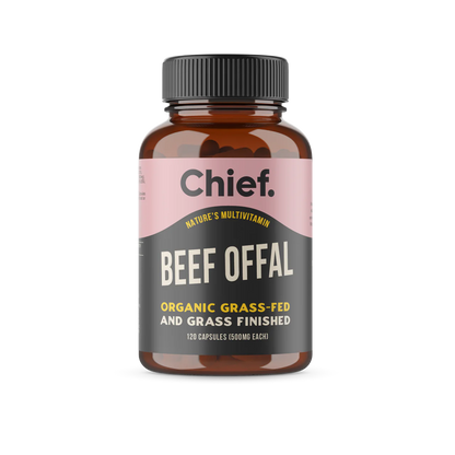 Chief Organic Beef Offal Multivitamin (30 Servings)