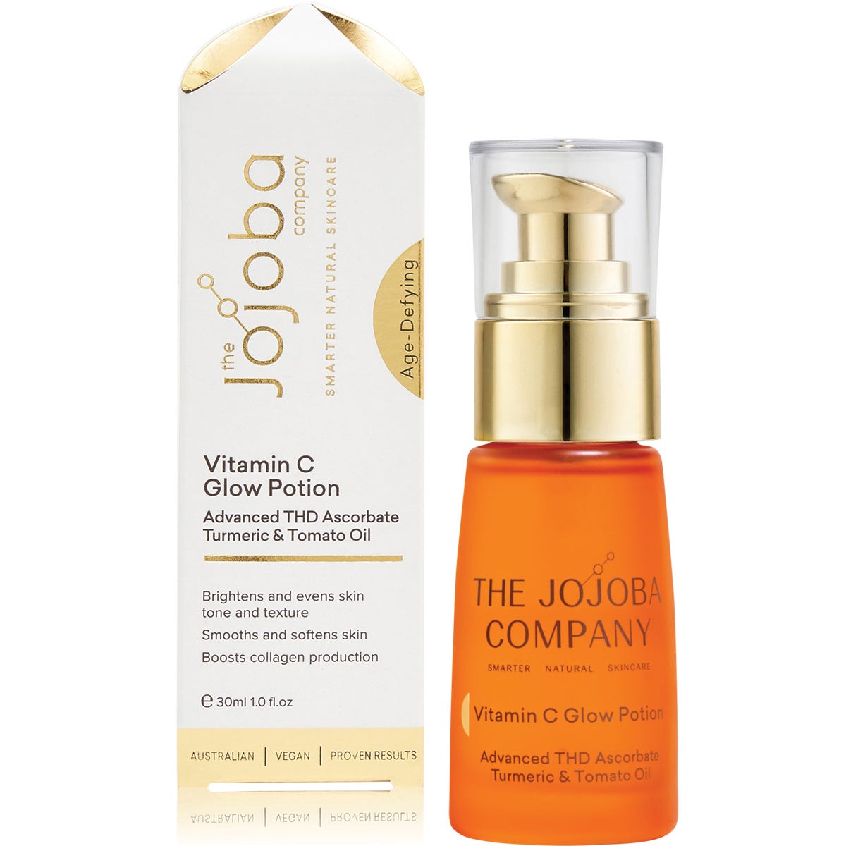 The Jojoba Company Vitamin C Glow Potion Advanced THD Ascorbate 30ml - The Jojoba Company