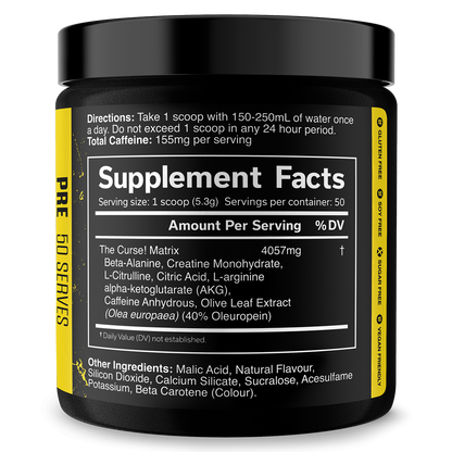 JNX Sports, The Curse!® Pre-Workout