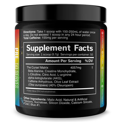 JNX Sports, The Curse!® Pre-Workout