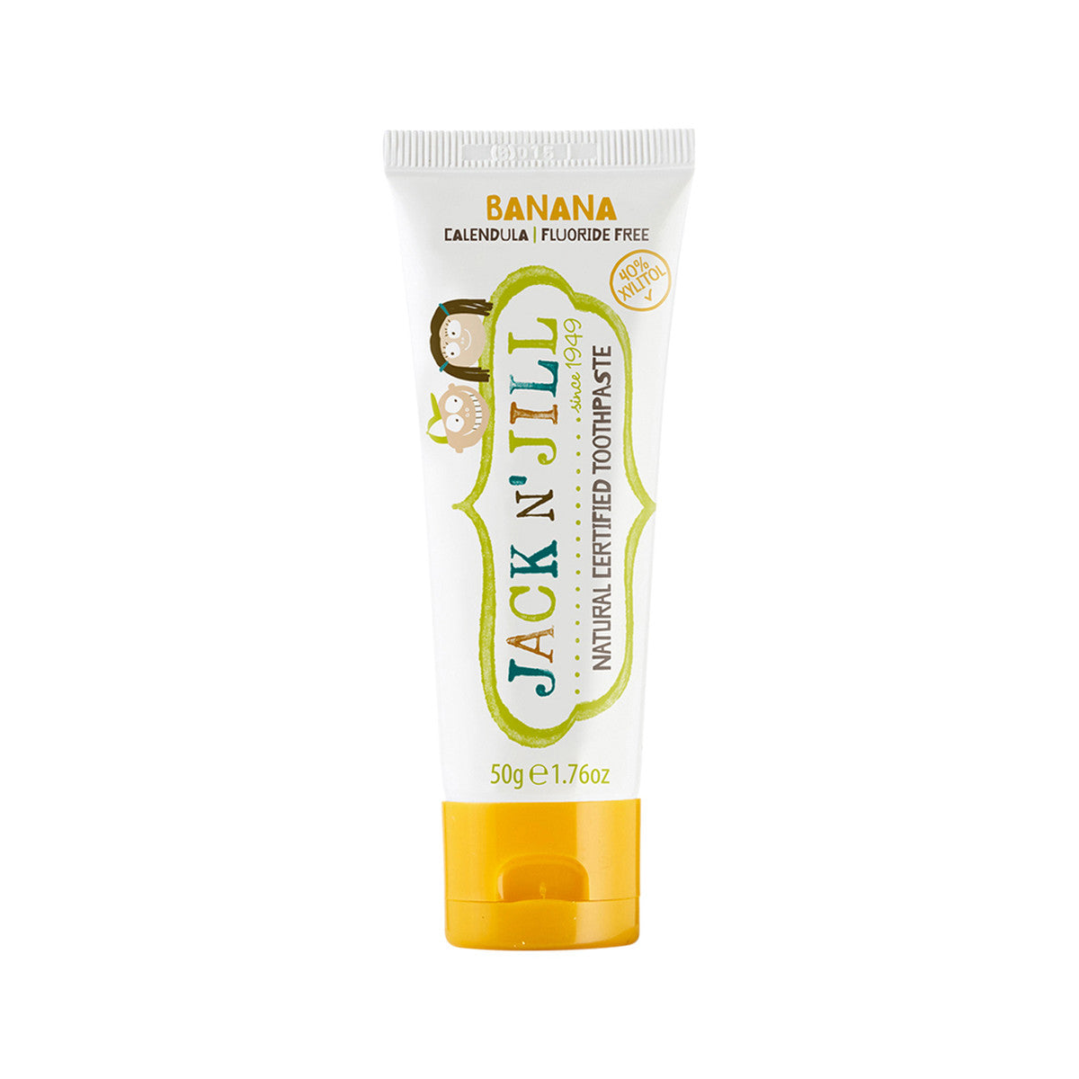 Jack N' Jill Natural Toothpaste With Calendula (Fluoride Free)