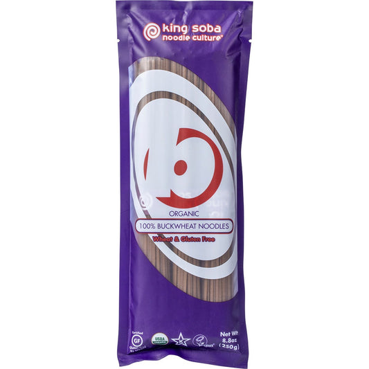 King Soba Organic 100% Buckwheat Noodles 250g - King Soba