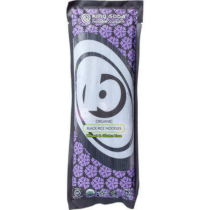 King Soba Organic Black Rice Noodles 250g - King Soba