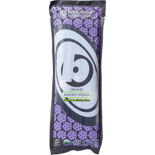 King Soba Organic Black Rice Noodles 250g - King Soba
