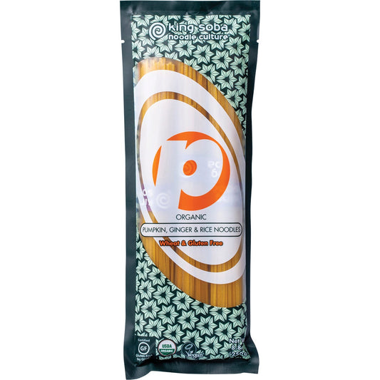King Soba Organic Pumpkin, Ginger&Rice Noodles 250g - King Soba