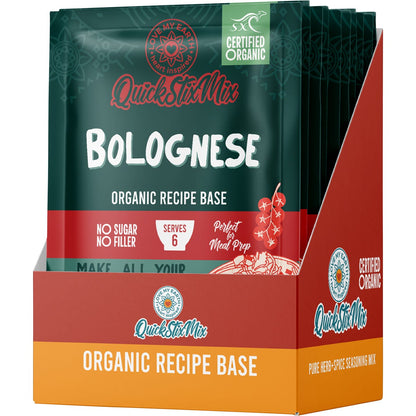 Love My Earth Quick Stix Mix Organic Recipe Base Bolognese 10x45g - Love My Earth
