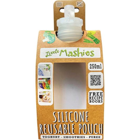 Little Mashies Silicone Reuseable Pouch 250ml - Little Mashies