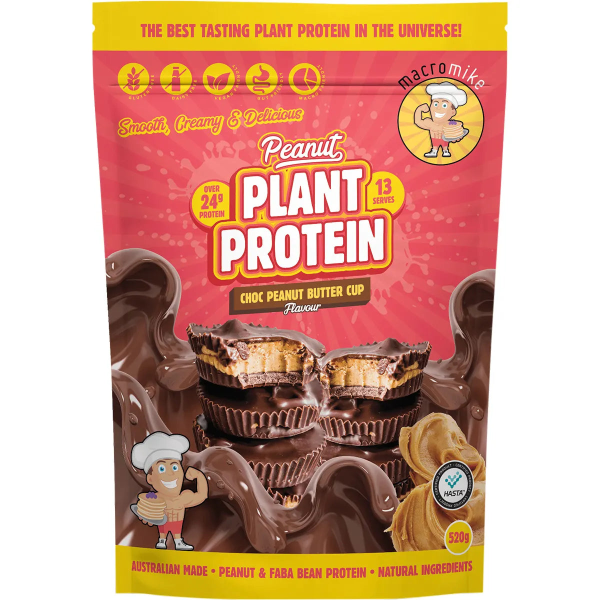 Macro Mike Peanut Plant Protein
