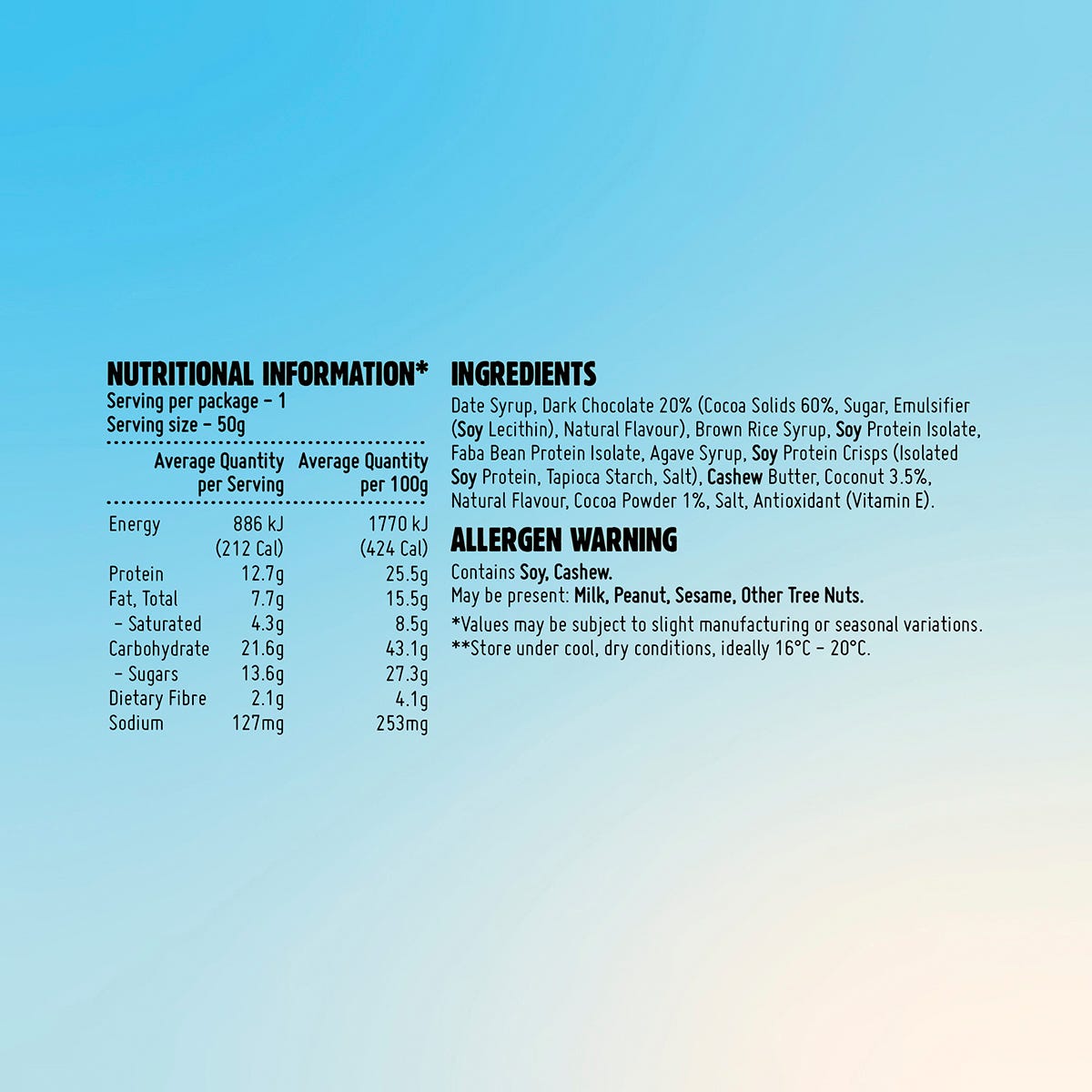 MACRO MIKE Protein Indulgence Bar Chocolate Coconut Bliss 12x50g - MACRO MIKE