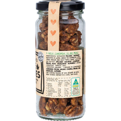 Mindful Foods Maple Munchies Organic & Activated 100g - Mindful Foods