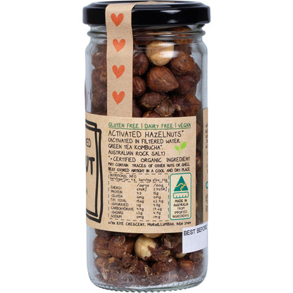 Mindful Foods Hazelnuts Organic & Activated 120g - Mindful Foods