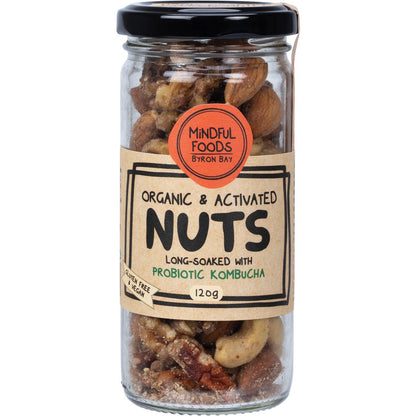 Mindful Foods Mixed Nuts Organic & Activated 120g - Mindful Foods