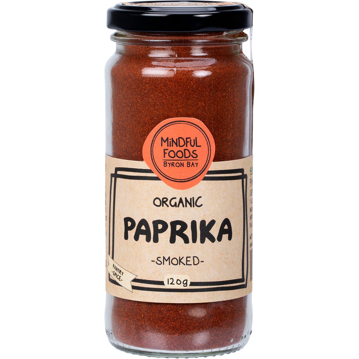Mindful Foods Paprika Smoked Organic 120g - Mindful Foods