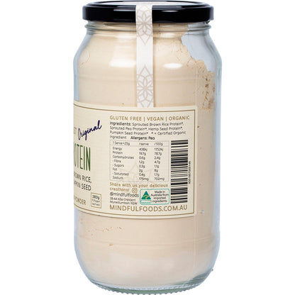 Mindful Foods Stardust Original Plant Protein Powder 380g - Mindful Foods