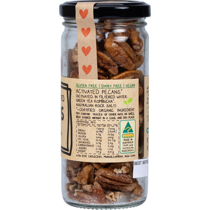 Mindful Foods Pecans Organic & Activated 90g - Mindful Foods